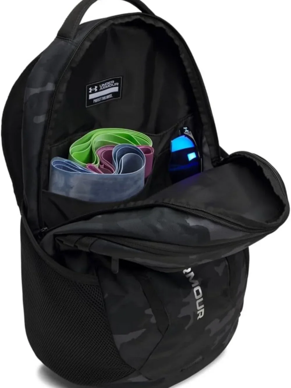Versatile Unisex Black Backpack for School, Travel, Gym - Durable & Spacious